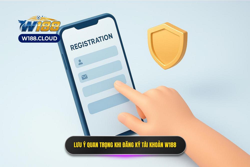 3.lưu ý Khi đăng Ký W188 Người Chơi Cần đặc Biệt Quan Tâm